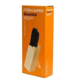 fiskars-zestaw-komplet-5-nozy-w-bloku-essential