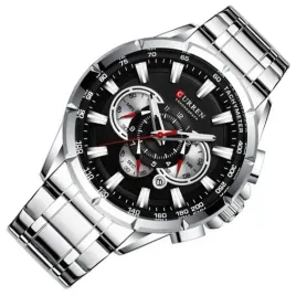 zegarek-meski-curren-stalowy-chronograf-grawer