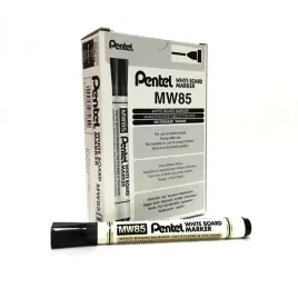 marker-do-tablic-suchoscieralnych-pentel-mw85-czarny-opakowanie-12-sztuk