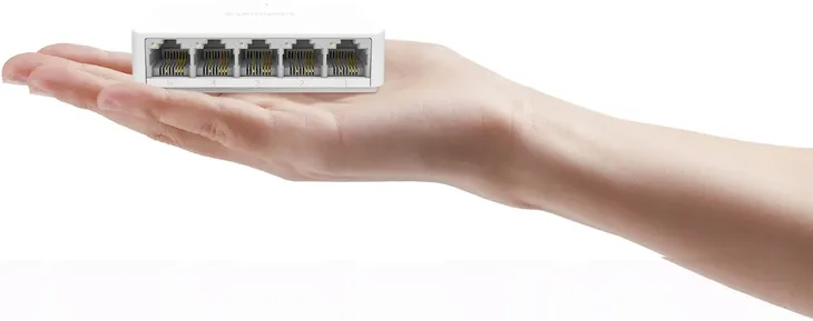 switch-sieciowy-lan-przelacznik-mercusys-ms105-5xfe-waga-z-opakowaniem-0-145-kg