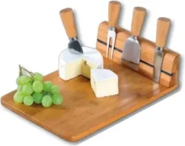 deska-do-krojenia-do-serow-kesper-bambusowa-z-wyposazeniem-5-szt