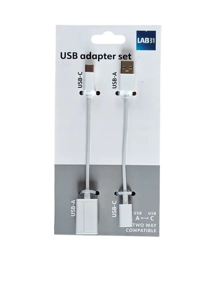 usb-adapter-set-usb-a-do-usb-c-usb-c-do-usb-a-stan-nowy