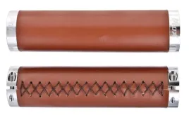 chwyty-prox-gp-91b-brazowe-130mm-skora-eco-skrec