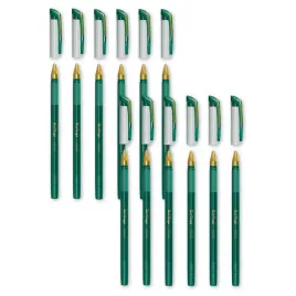 berlingo-dlugopis-ze-skuwka-0-7-mm-xgold-zielony-12-szt