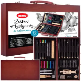 zestaw-artystyczny-w-drewnianej-walizce-rexus-58-elementow