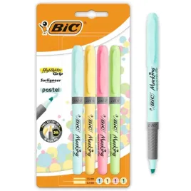 bic-highlighter-grip-zakreslacz-szkolny-biurowy-4-kolory-pastelowe