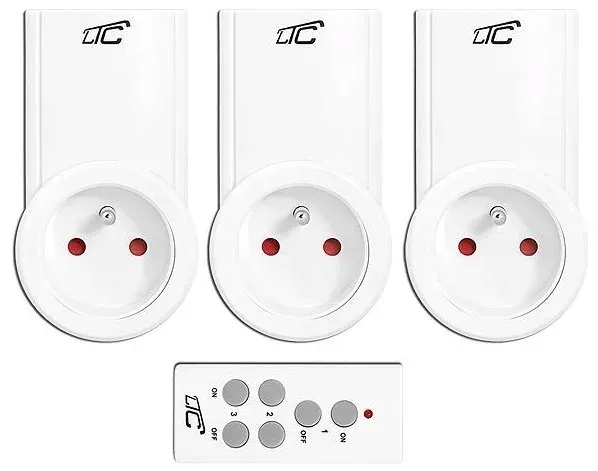 gniazdo-sieciowe-sterowane-pilotem-x-3-stan-nowy