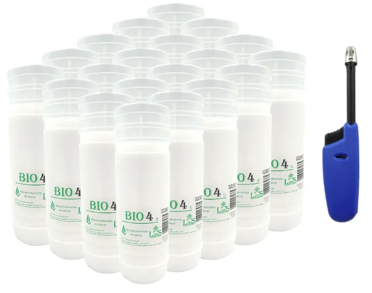 Wkłady do zniczy Olejowo-Parafinowy Bio 4 do 4dni + Zapalarka GRATIS1