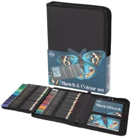 zestaw-kredek-szkicownik-do-rysowania-w-piorniku-75-elementow