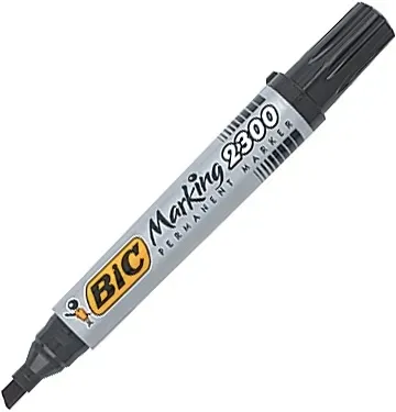 marker-permanentny-bic-marking-2300-czarny-sciety-kolor-czarny
