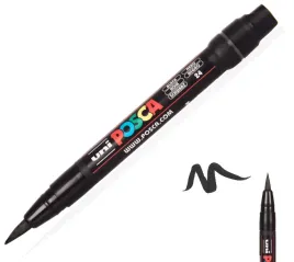 marker-z-farba-plakatowa-pedzelkowy-uni-posca-pcf-350-czarny-24-brush-tip