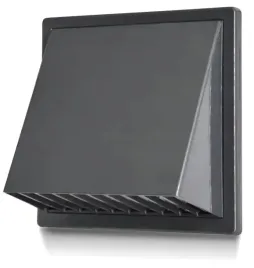 kratka-wentylacyjna-okap-150-zewnetrzna-z-okapem-grafit-z-zaworem-zwrotnym