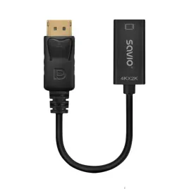 savio-ak-62-adapter-displayport-m-hdmi-f-4k