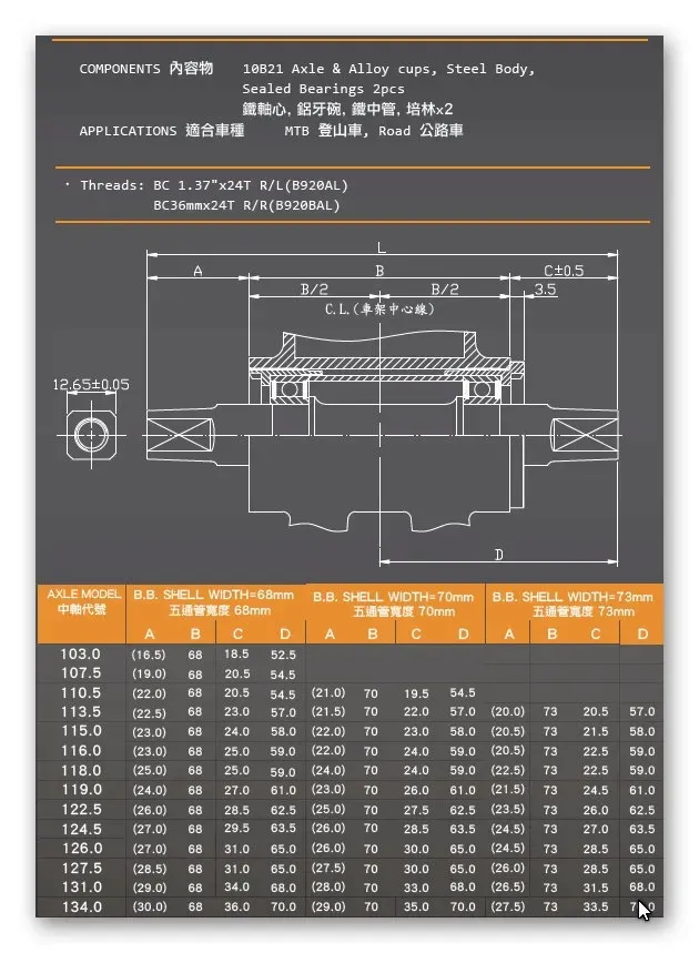 suport-neco-b910-bsa-131-68-mm