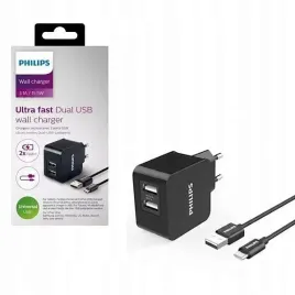 ladowarka-sieciowa-philips-czarna-kabel-usb-c-31a-155w-2xusb-dual