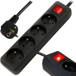 przedluzacz-sieciowy-pr-470wsp-usb-4-gniazda-usb-z-uziemieniem