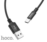 hoco-x14-times-speed-typ-c-czarny-kabel-2m-zlacza-usb-usb-typ-c