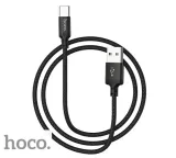 hoco-x14-times-speed-typ-c-czarny-kabel-2m-waga-z-opakowaniem-0-15-kg