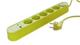 hykker-listwa-zasilajaca-przedluzacz-5-gniazd-usb-usb-c-limonka