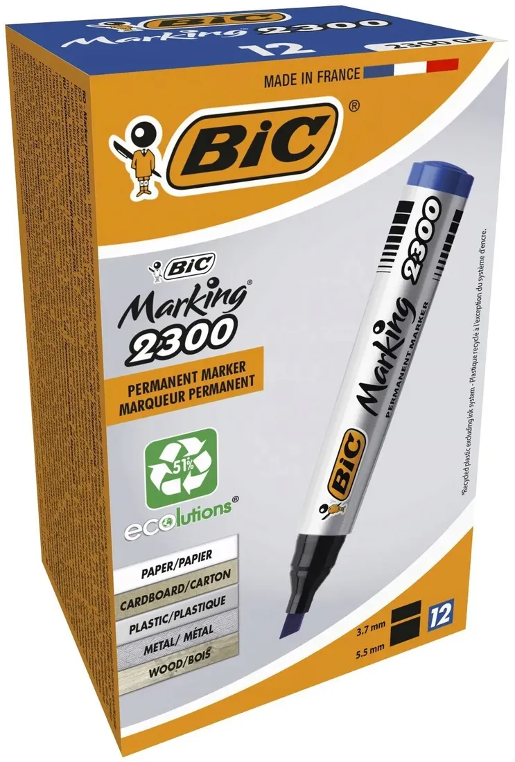 marker-permanentny-bic-marking-2300-niebieski-12x