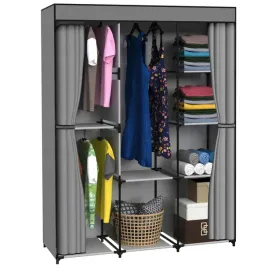 szafa-materialowa-garderoba-tekstylna-na-ubrania-buty-skladana-antracyt