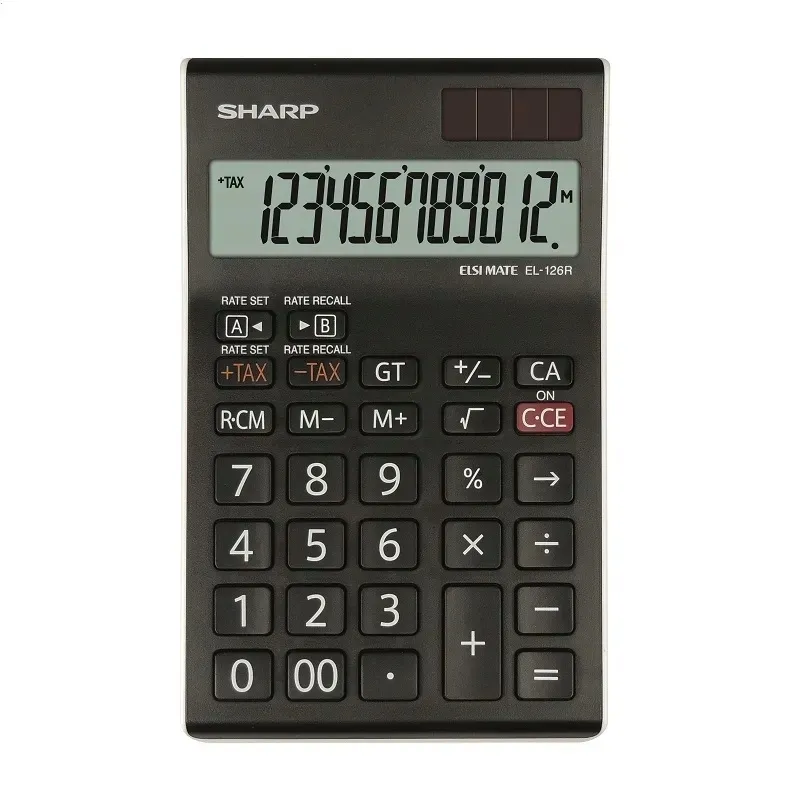 kalkulator-sharp-desktop-box-el126rwh