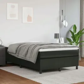 vidaxl-lozko-kontynentalne-z-materacem-czarne-ekoskora-120x200-cm
