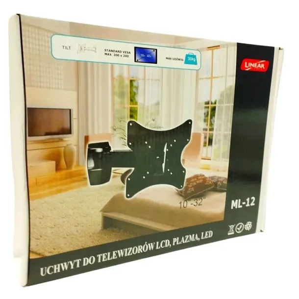 uchwyt-scienny-linear-ml-12-lcd-10-32-30-kg-stan-nowy