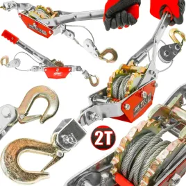 wyciagarka-wciagarka-reczna-linowa-2t-2000kg-zapadkowa-2x-hak-lina-stalowa