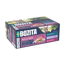 bozita-mus-dla-kota-mix-wild-renifer-dziczyzna-dzik-bez-zboz-12x85g