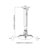 uchwyt-do-projektorow-do-sciany-marka-cabletech