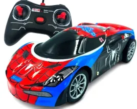 samochod-na-pilot-spider-man-pajak-sport-autko-kolorowe