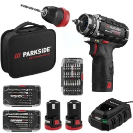 parkside-performance-akumulatorowa-wiertarko-wkretarka-12v-2-aku-etui-bity