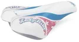 siodlo-dzieciece-lady-bike-bialo-fuxia-niebieskie