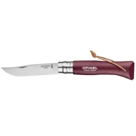 opinel-noz-colorama-08-burgundy-rzemien