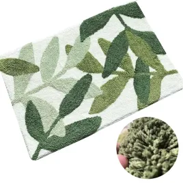 dywanik-lazienkowy-szybkoschnacy-antyposligowy-super-miekki-zielony-50-80