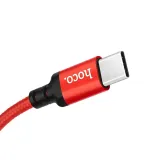 hoco-x14-times-speed-typ-c-czerwony-kabel-2m-konstrukcja-oplot