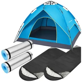 namiot-turystyczny-3-osobowy-kempingowy-2x-spiwor-2x-karimata-zestaw-letni