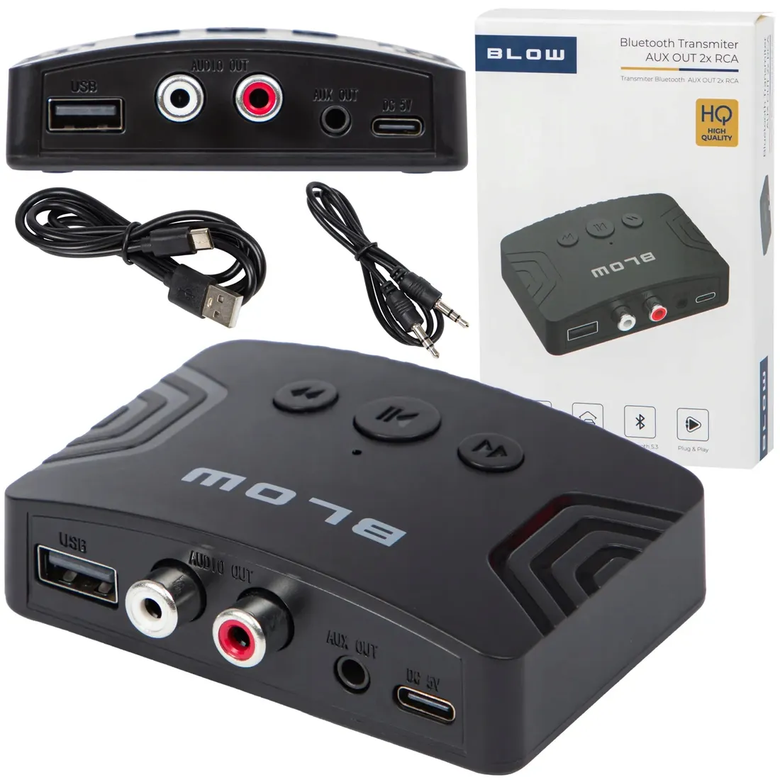 transmiter-bluetooth-aux-out-2xrca-stan-nowy