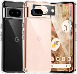 tauri-etui-pixel-8-clear-5w1-szklo-oslona-aparatu-magsafe-shockproof