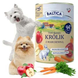 baltica-karma-mokra-dla-psa-monobialkowa-krolik-ze-marchewka-jablkiem-400g