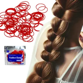 gumki-silikonowe-do-wlosow-warkoczy-upiec-wytrzymale-czerwone-130szt