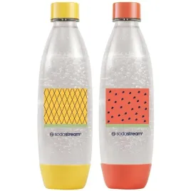 zestaw-2x-butelka-1l-do-saturatora-sodastream-pomaranczowa-zolta-dwupak