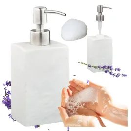 dozownik-mydla-z-pompka-wzor-imitujacy-kamien-czarny-200ml-mydlo-balsam