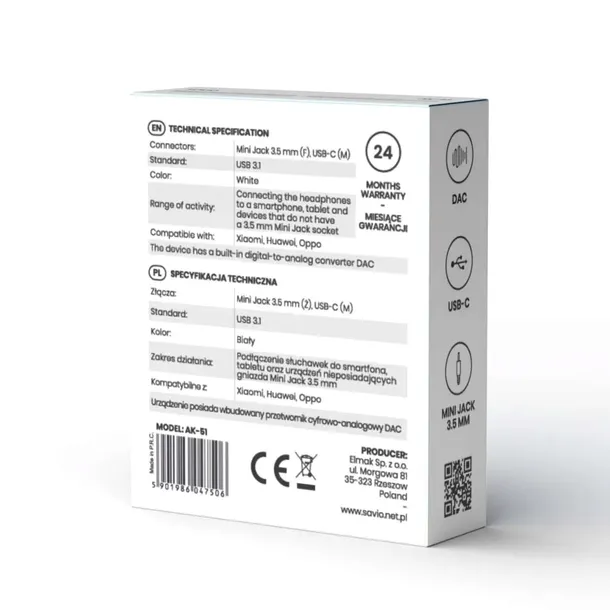adapter-audio-usb-c-jack-35mm-bialy-ak-51-model-ak-51