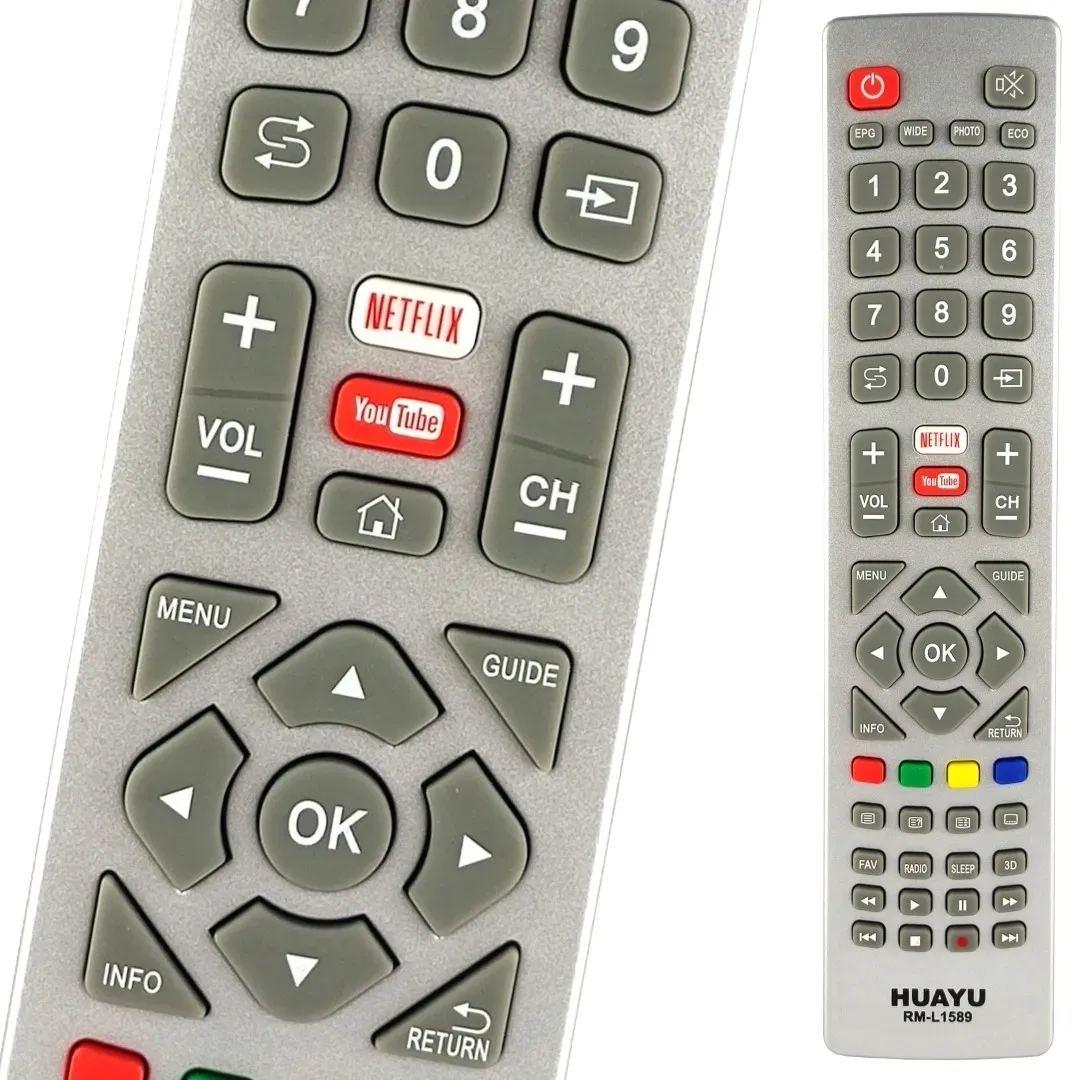 pilot-do-tv-lcd-led-sharp-rm-l1589-netflix-youtube