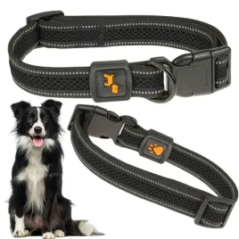 obroza-dla-sredniego-duzego-psa-miekka-i-komfortowa-z-odblaskiem-m-34-50cm