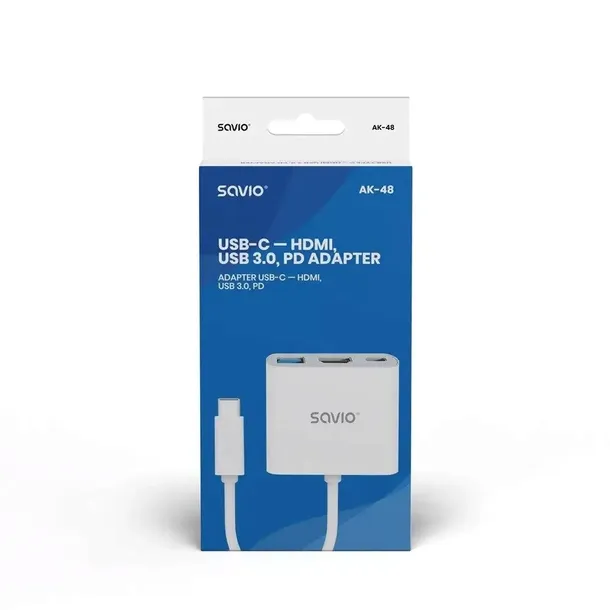 hub-usb-typ-c-hdmi-usb-3-0-pd-ak-48-marka-savio