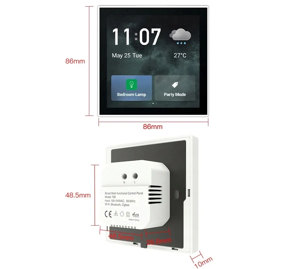 panel-zdalnego-sterowania-tuya-smart-control-panel-stan-nowy