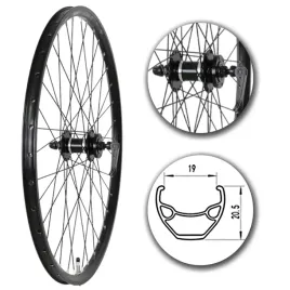 kolo-26-przod-stozek-czarny-pradnica-shimano